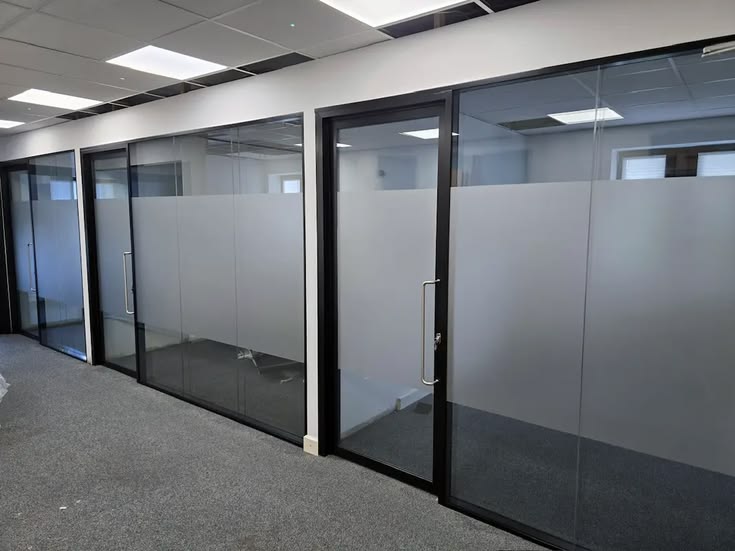 Double Glazed Glass Partition