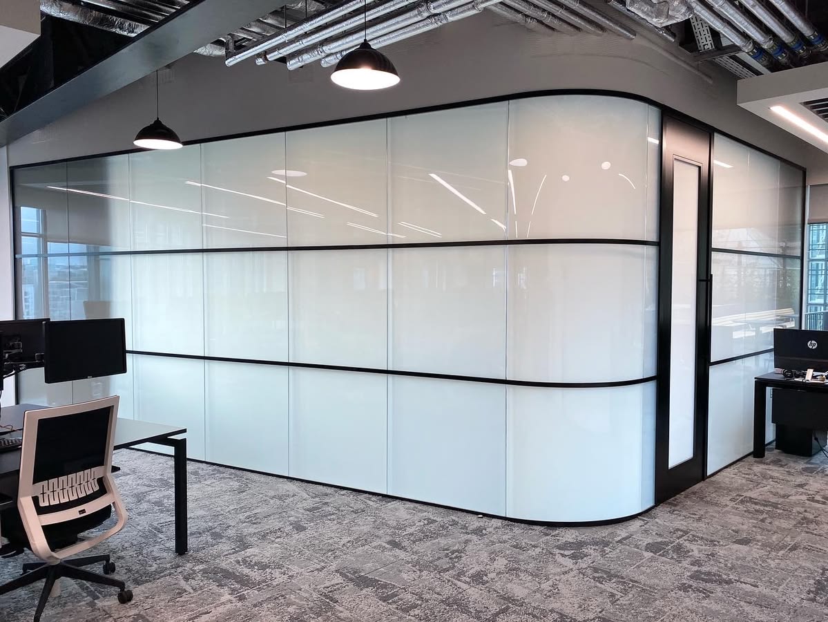 Switchable Glass Partition