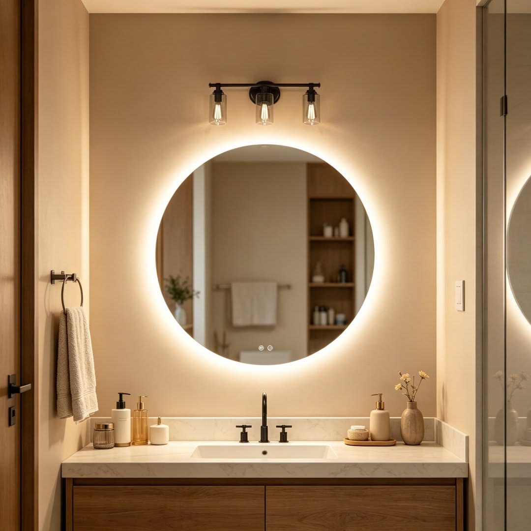 Round LED Mirrors