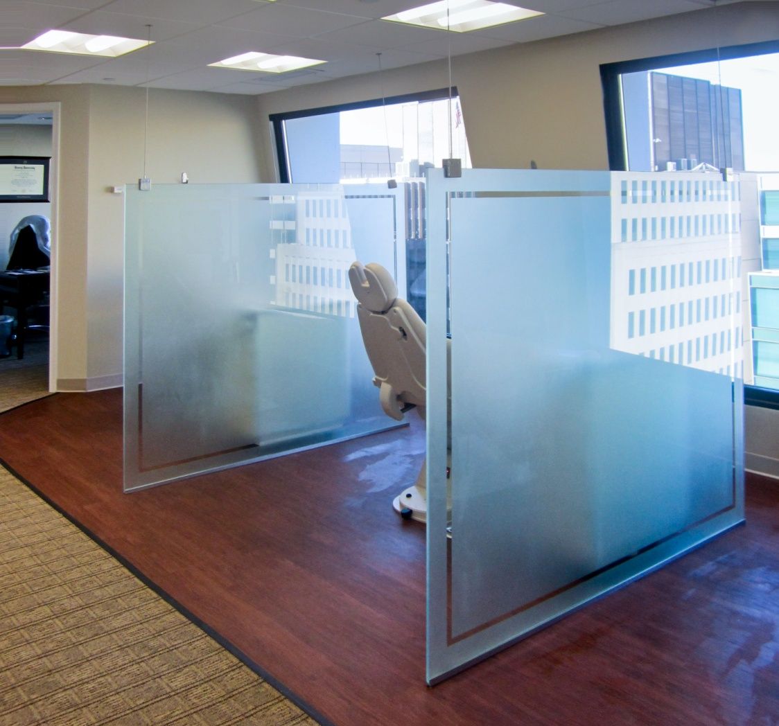 Cubicle Glass Partition