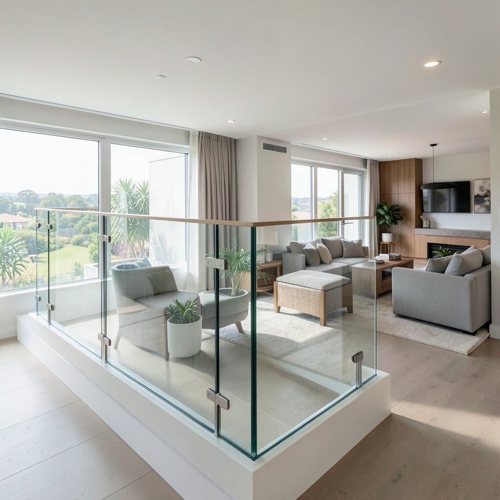 Residential Glass Railing